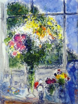 Marc Chagall Werke - Fenster im Künstleratelier des zeitgenössischen Marc Chagall